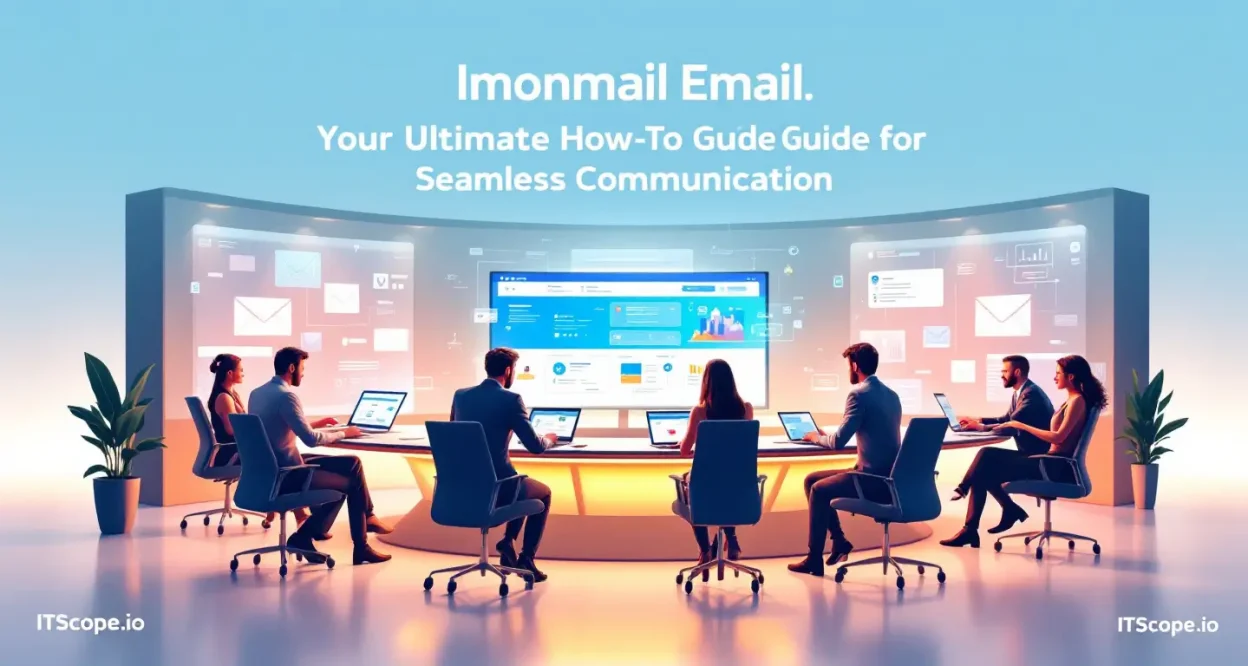 Imonmail Email guide illustration showing seamless communication techniques