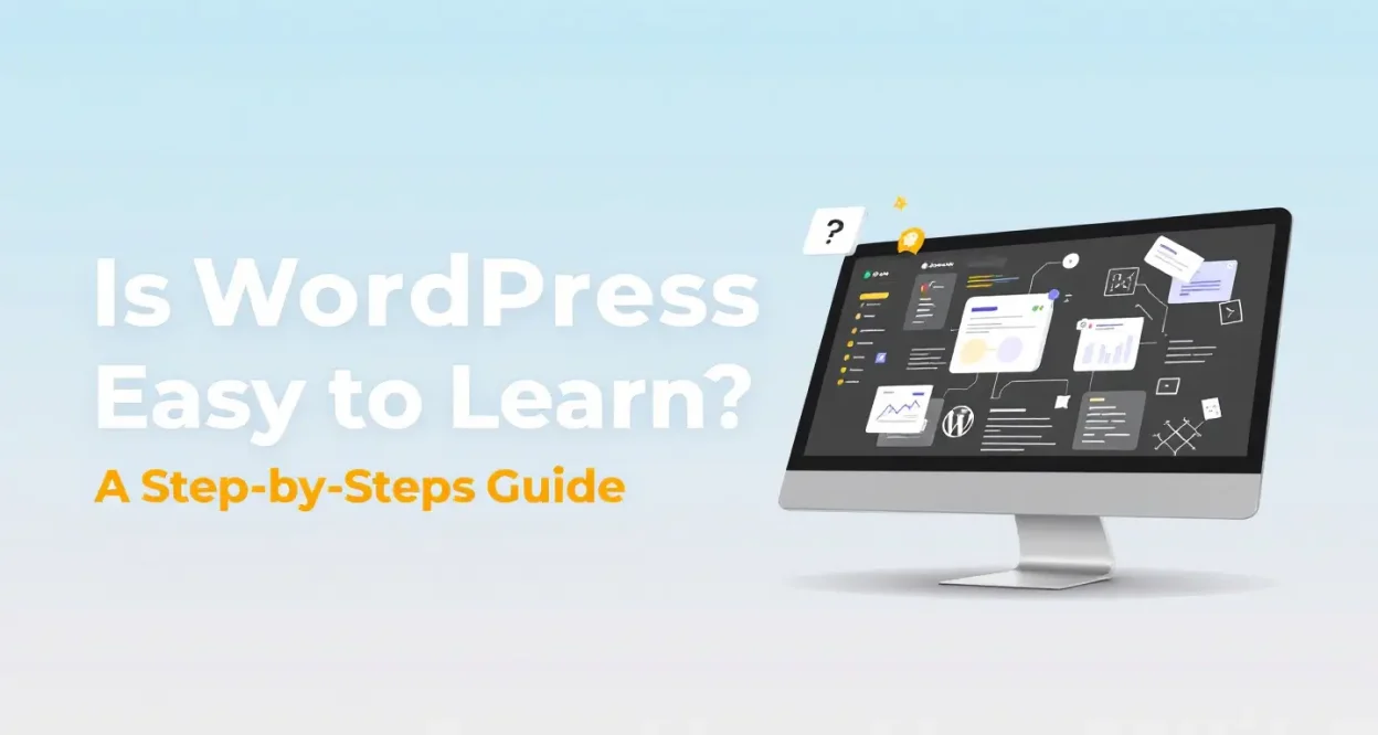 Is WordPress easy to learn? Guide illustrating user-friendly WordPress dashboard interactions