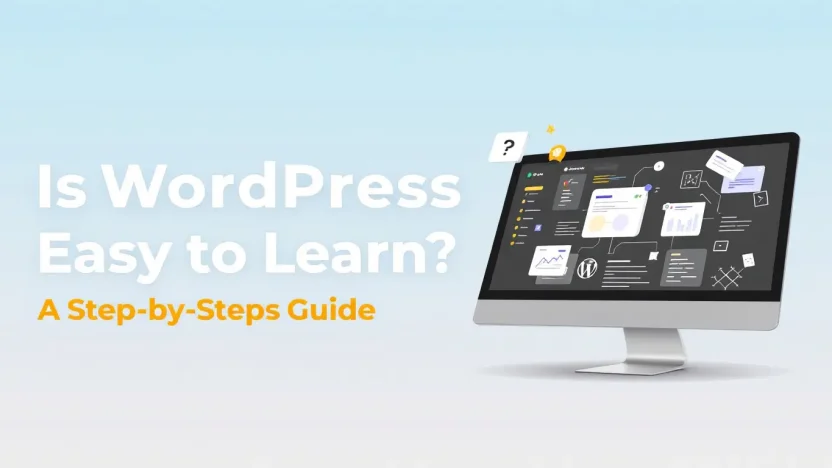 Is WordPress easy to learn? Guide illustrating user-friendly WordPress dashboard interactions