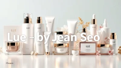 Lue by Jean Seo skincare products illustration showcasing key beauty secrets discussed in the comprehensive guide