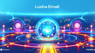 Lusha Email illustration demonstrating precise data collection techniques