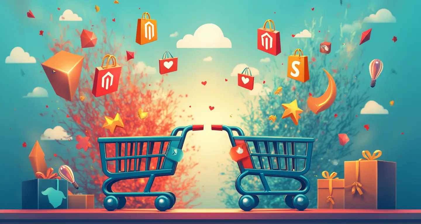 Magento vs Shopify: Top Showdown in E-Commerce Platforms