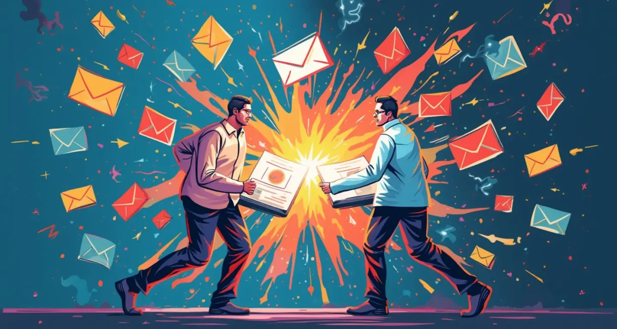 Illustration of Marketing Email vs Transactional Email highlighting their differences