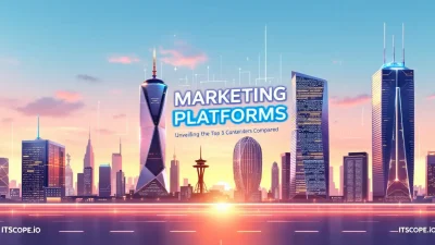 Marketing Platforms illustration comparing top contenders