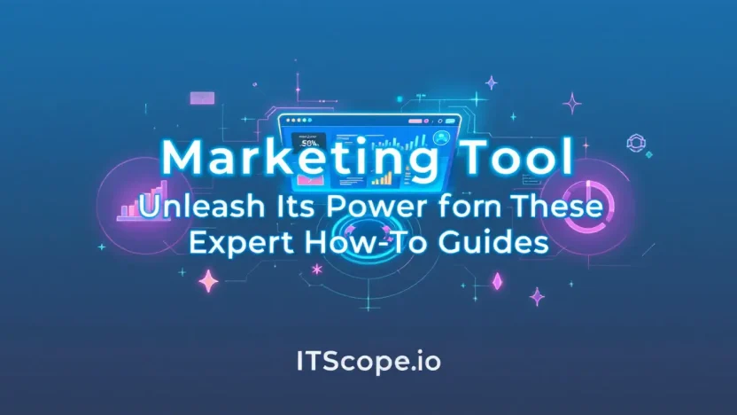 Marketing Tool illustration demonstrating expert how-to strategies