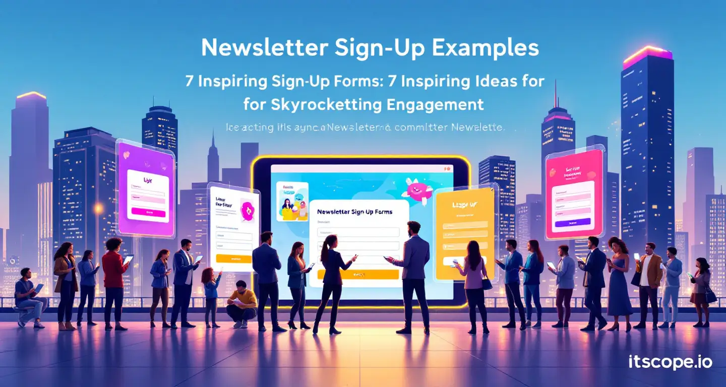 Newsletter Sign Up Examples: 7 Inspiring Ideas for Skyrocketing Engagement