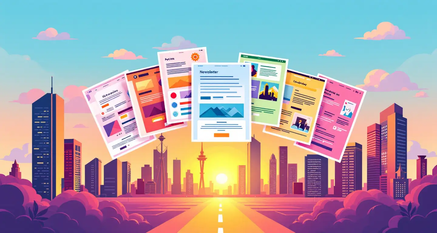 Newsletter Templates: 7 Stunning Designs to Captivate Your Audience