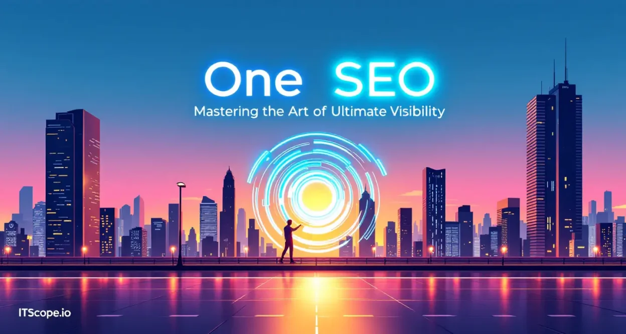 One SEO strategies illustration showcasing enhanced visibility techniques