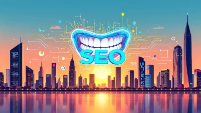 Orthodontist SEO strategies illustration showcasing key concepts from the comprehensive guide