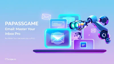 Papassgame Email guide illustration showing effective inbox management techniques