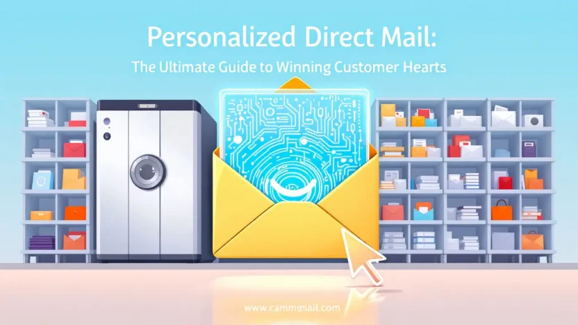 Personalized Direct Mail illustration depicting targeted communication strategies discussed in the guide