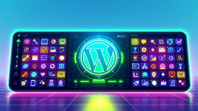 Premium WordPress Plugins illustration showing essential tools for enhancing site functionality