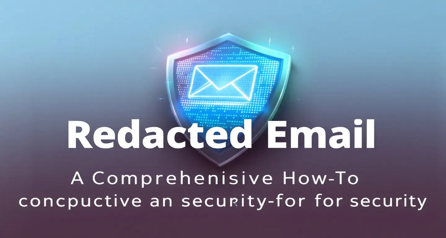 Redacted Email: A Comprehensive How-To Guide for Security