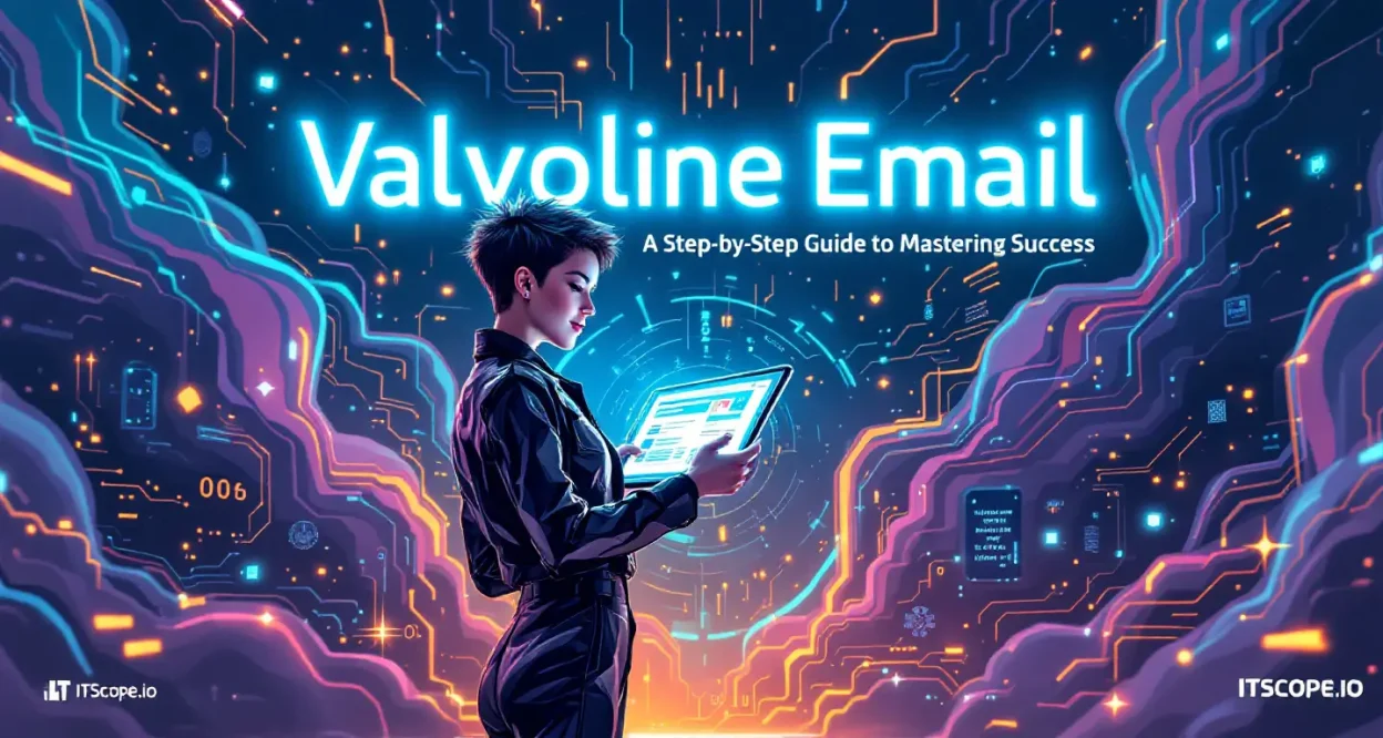 Valvoline Email illustration showing step-by-step guide concepts