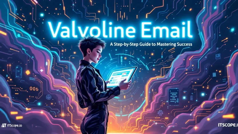 Valvoline Email illustration showing step-by-step guide concepts