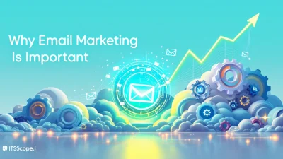 Why Email Marketing Is Important illustration showcasing key digital success concepts