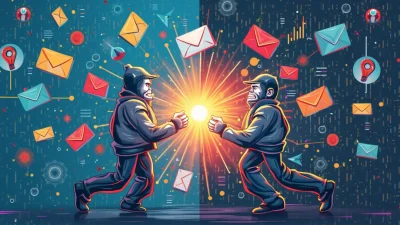 Wix Email Marketing vs Mailchimp comparison illustration showcasing strengths and weaknesses