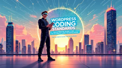 WordPress coding standards illustration showing key concepts discussed in the blog