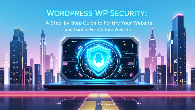 WordPress WP Security illustration showing key safety strategies discussed in the blog