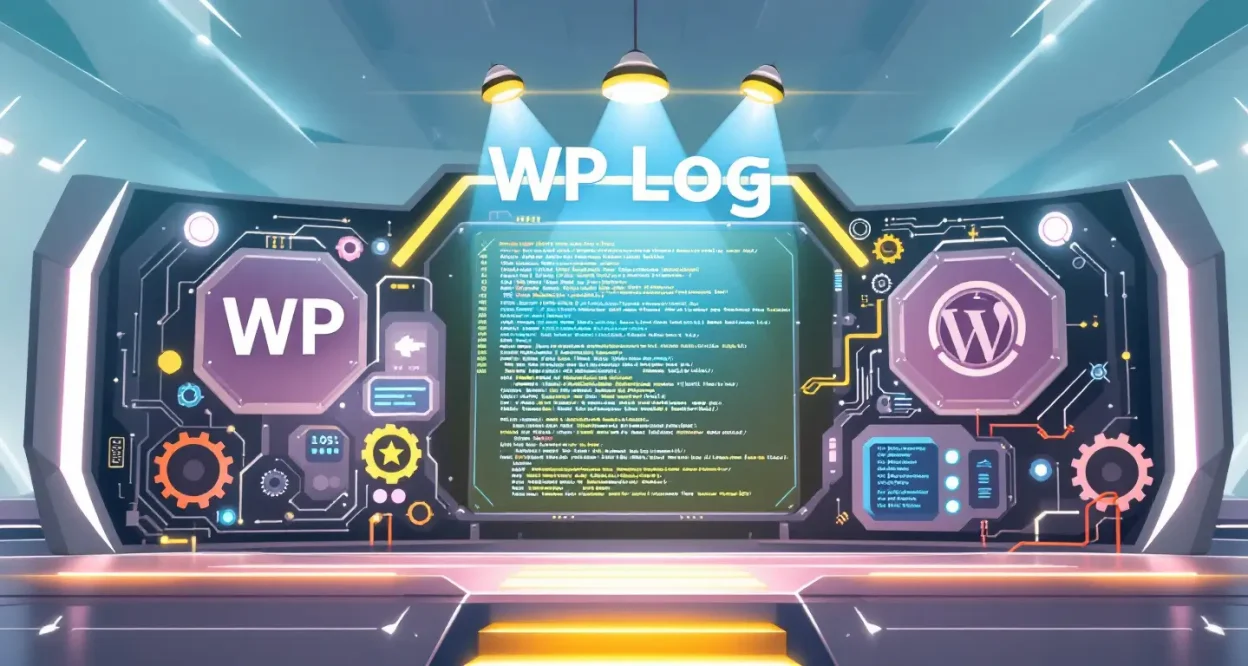 WP Log illustration showing key troubleshooting concepts discussed in the blog