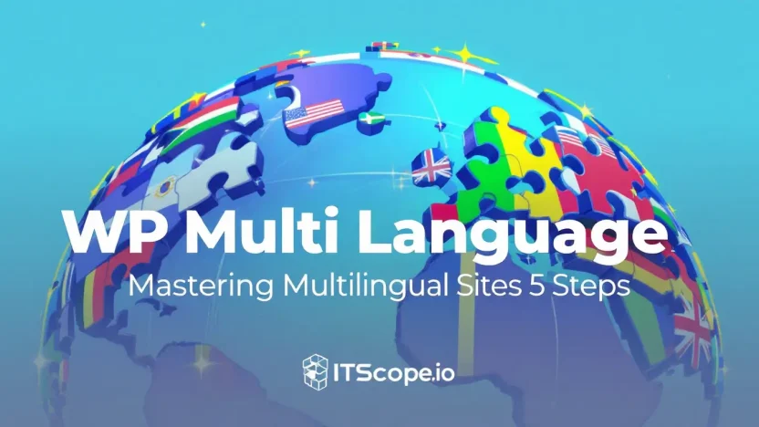 WP Multi Language illustration showing multilingual site strategies