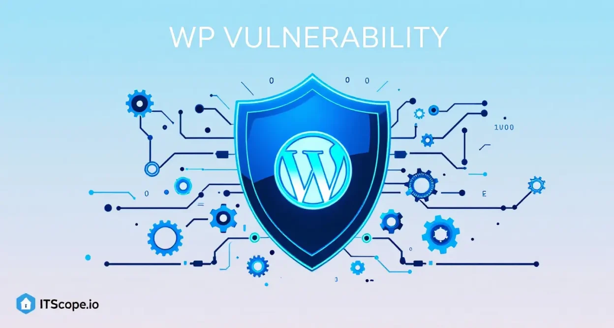 WP Vulnerability guide illustration showing site security measures