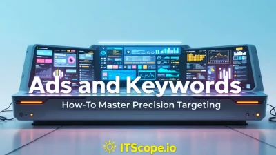 Ads and Keywords infographic for precision targeting in digital marketing