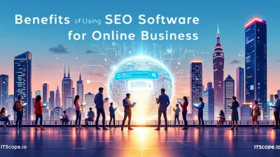 Benefits of Using SEO Software for Online Business illustration