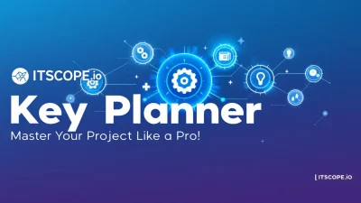 Key Planner illustration showing project planning tools and strategies