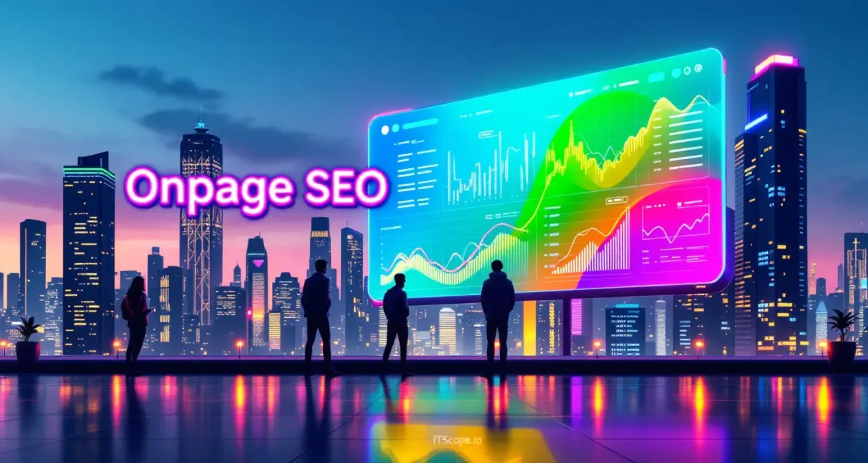 Onpage SEO Tool illustration showing optimization strategies discussed in the blog