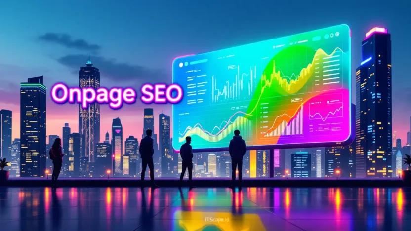 Onpage SEO Tool illustration showing optimization strategies discussed in the blog