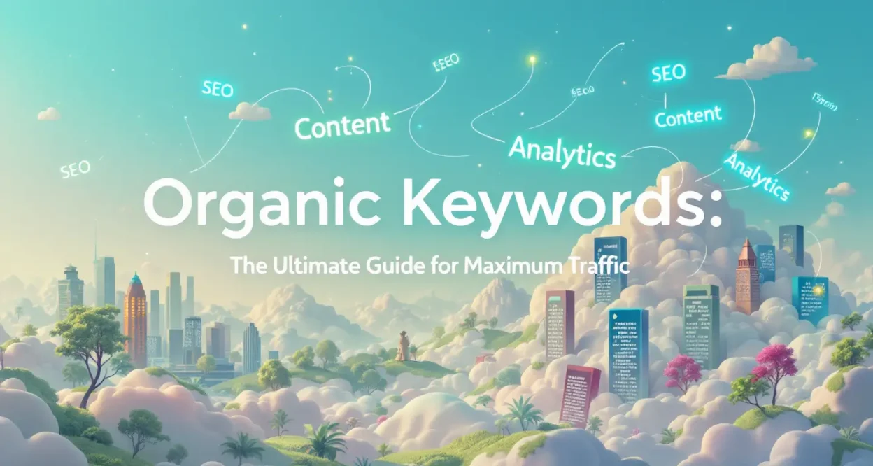 Organic Keywords illustration highlighting growth and connectivity concepts in the guide