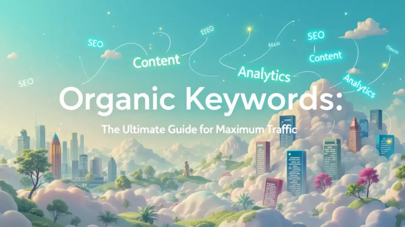 Organic Keywords illustration highlighting growth and connectivity concepts in the guide