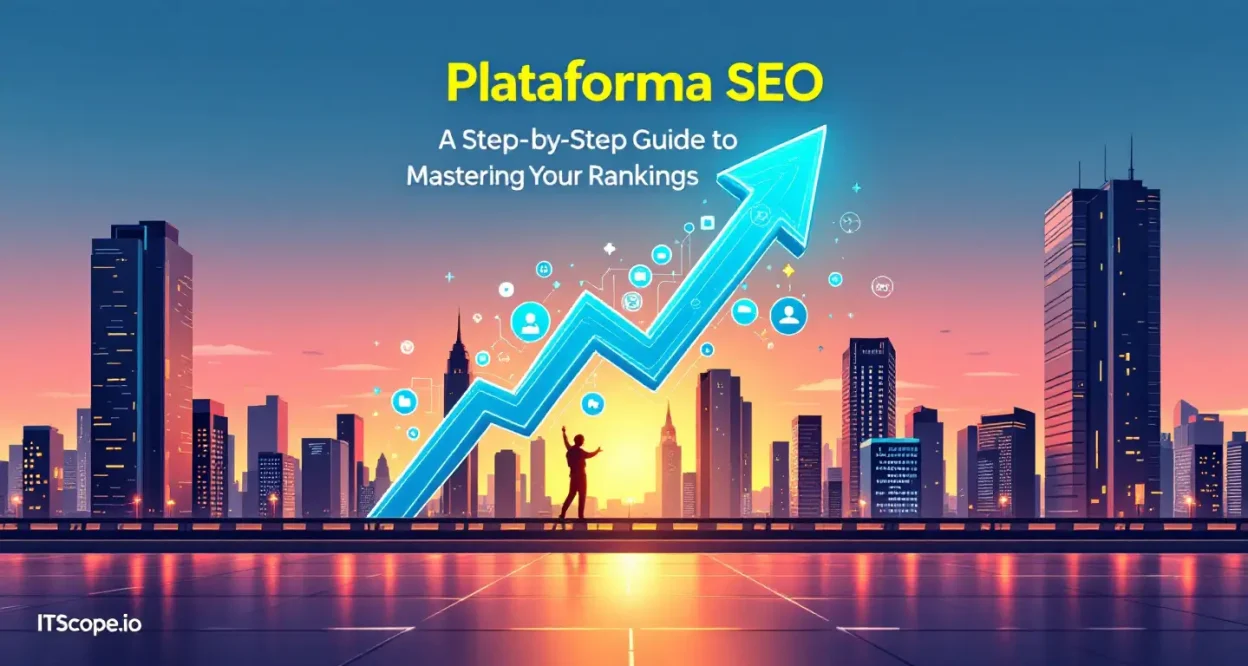 Plataforma SEO illustration featuring ranking concepts as discussed in the blog