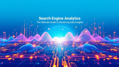 Search engine analytics dashboard illustration highlighting data insights discussed in the guide