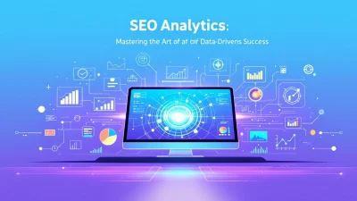 SEO Analytics illustration showing how-to guide concepts