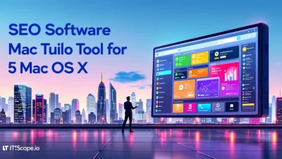 SEO software Mac OS X comparison illustration highlighting top 5 tools