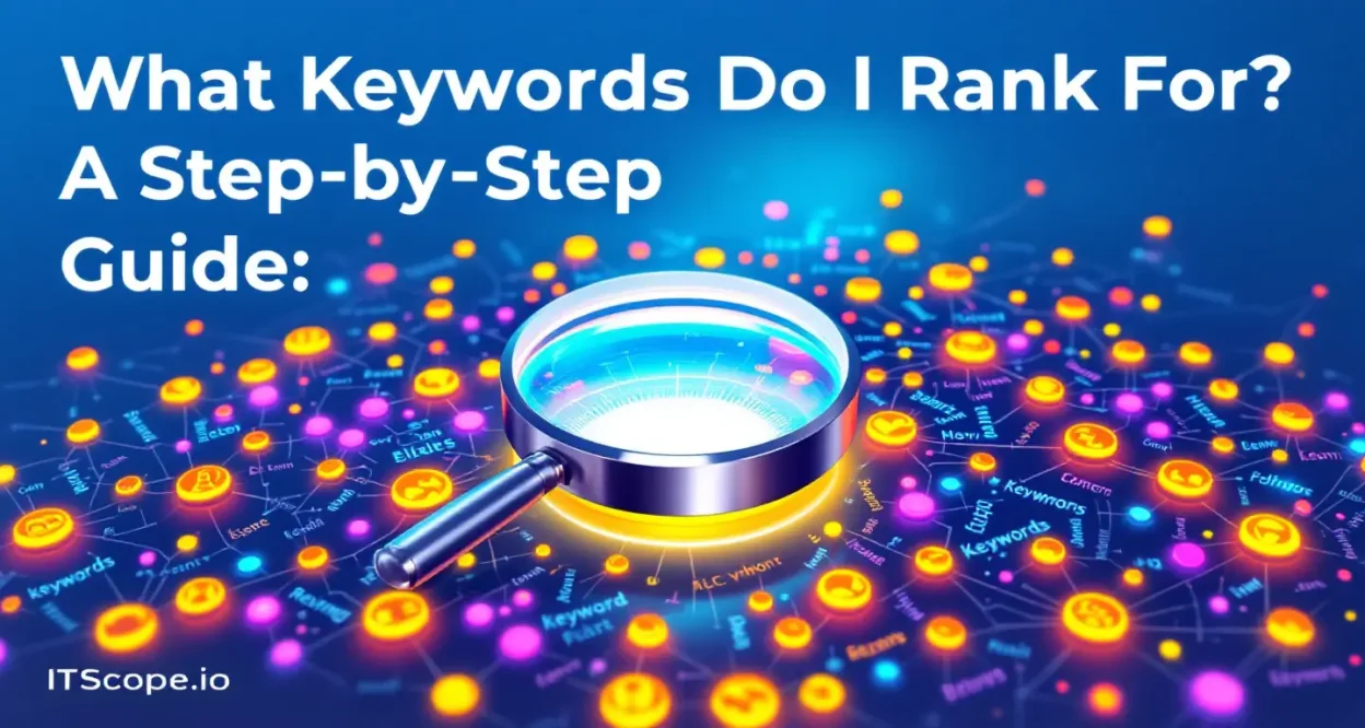 Illustration of discovering and analyzing keywords for ranking insights